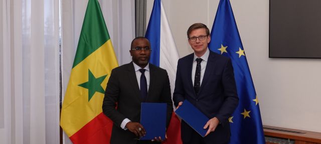 Oficiální cesta senegalského ministra civilního letectví p. Doudou KA do ČR