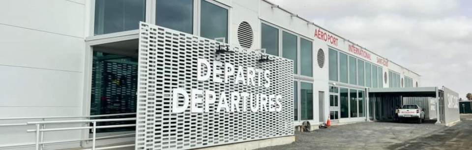 Inauguration de l'aéroport de Saint-Louis par le président Macky Sall.