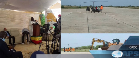 Le site de l’aéroport de Saint-Louis remis à la société tchèque en charge des travaux de reconstruction