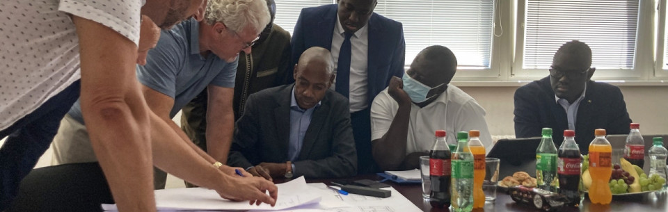 Senegalská delegace v ČR a SR