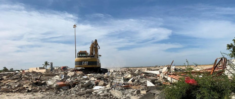 Progression des travaux de construction